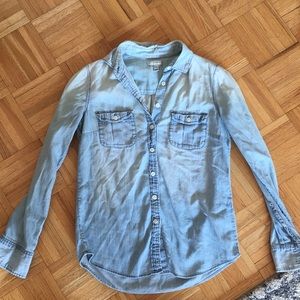 J. Crew Chambray Shirt Sz 2